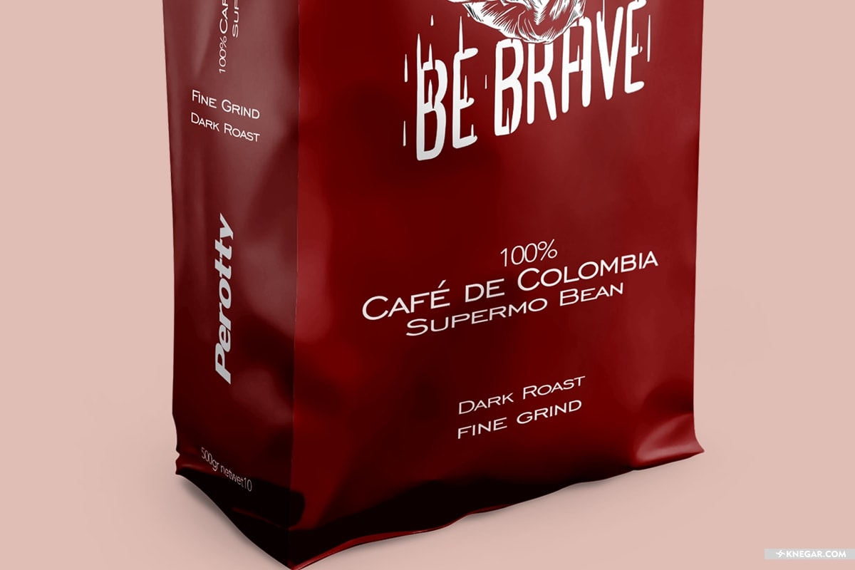 طراحی بسته بندی قهوه کلمبیا پروتی
